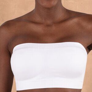 Truekind® Convertible Strapless Bandeau Bra - White, Various Sizes New With Tags